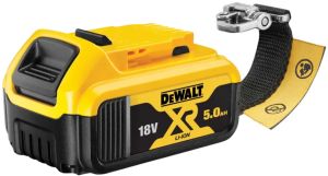 Аккумулятор DEWALT DCB184LR, со страховочным ремешком, Li-Ion, 18 В, 5 Ач (DCB184LR-XJ)