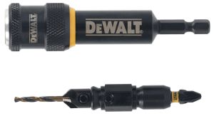 Быстросменный узел DEWALT Flip&Drive DT70787: бита PZ2, 25 мм + пилотное сверло с зенкером, 2.77 мм