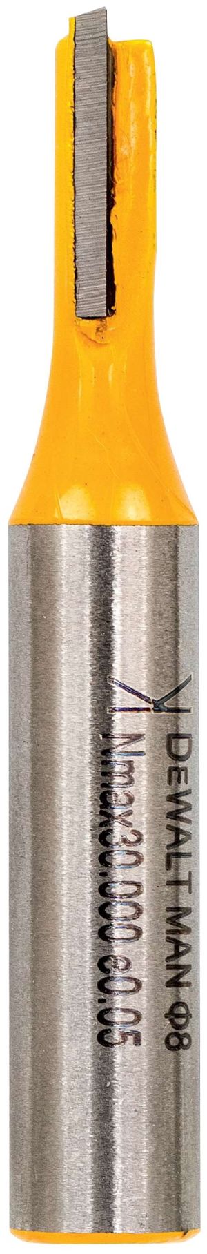 Фреза DEWALT DT90001, пазовая, 5х50х12 мм, хвостовик 8 мм (DT90001-QZ)