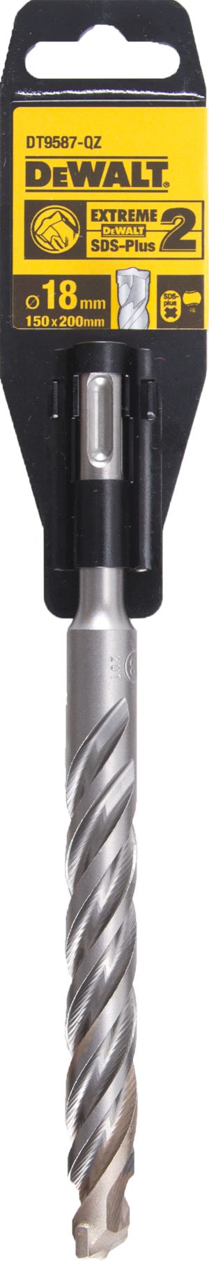 Бур DEWALT EXTREME DT9587, SDS-Plus, 18 x 200 x 150