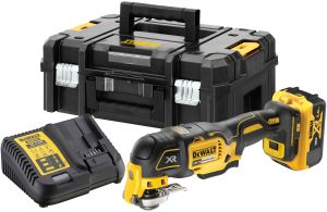 Аккумуляторный реноватор DEWALT DCS356P1, 18 В, 20000 кол/мин, с АКБ 5 Ач и ЗУ, в кейсе TSTAK (DCS356P1-QW)