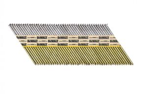 Гвозди DEWALT DNPT28R50Z, для DCN692/DCN690P2, 2,8 x 50 мм, 33°/34°, Без покрытия, Не устойчивы к коррозии, Ребристые, 2200 шт.