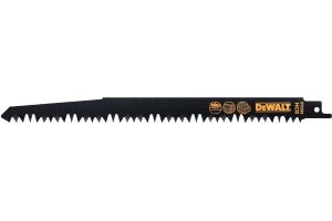 Полотно DEWALT DT2352, по дереву для сабельных пил из высокоуглеродистой стали, HCS, 240 x 5-6.5 мм, S1531L, 5 шт.