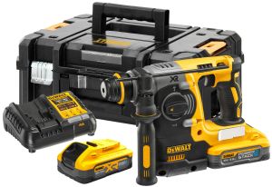 Аккумуляторный перфоратор DEWALT DCH273S2T, 18 В, 2.1 Дж, 4600 уд/мин, с 2 АКБ 3.5 Ач и ЗУ, в кейсе TSTAK (DCH273S2T-QW)