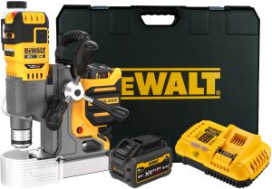 Аккумуляторная магнитная дрель DEWALT DCD1623X2G, 18/54 В, 810 об/мин, с 2 АКБ 9 Ач и ЗУ, в кейсе (DCD1623X2G-QW)