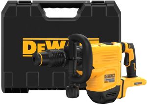 Аккумуляторный отбойный молоток DEWALT DCH832N, 54 В, 10.5 Дж, 2900 уд/мин, без АКБ и ЗУ, в кейсе (DCH832N-XJ)