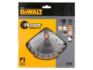 Пильный диск DEWALT EXTREME WORKSHOP DT4026, 165/20 мм.