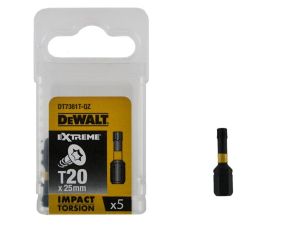 Биты DEWALT DT7381T, T20 x 25 мм, 5 шт.