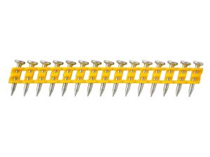 Гвозди DEWALT DCN8901015, для DCN890 по бетону, (Желтые) 2.6 x 15, оцинкованные, 1005 шт./пачка