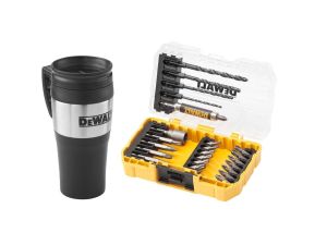 Набор бит и сверл (25 шт.) + кружка DEWALT DT70707