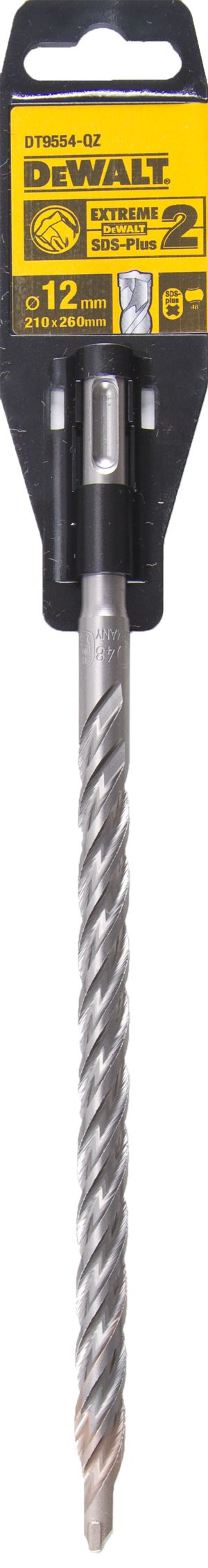 Бур DEWALT EXTREME DT9554, SDS-Plus, 12 x 260 x 200
