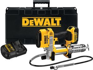 Аккумуляторный смазочный пистолет DEWALT DCGG571M1, 18 В, 690 бар, с АКБ 4 Ач и ЗУ, в кейсе