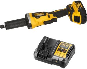 Аккумуляторная прямошлифовальная машина DEWALT DCG426BP1, 20 В, 38 мм, 25000 об/мин, с АКБ 5 Ач и ЗУ (DCG426BP1-XJ)