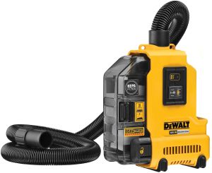 Аккумуляторный строительный пылесос DEWALT DWH161P1, 18 В, 0.21 л, с АКБ 5 Ач и ЗУ (DWH161P1N-XJ)