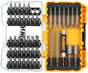 Набор бит DEWALT DW2166, PH/SL/Sq/Torx, 25/51/89 мм, 45 шт., в кейсе