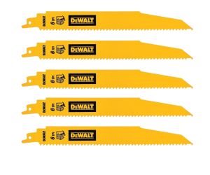 Набор пильных полотен DEWALT DT90381, для дерева, 5 шт. (DT90381-QZ)