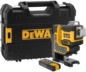 Аккумуляторный лазерный нивелир DEWALT DCLE34035B, 18 В, зеленый луч, 80 м, без АКБ и ЗУ, в кейсе (DCLE34035B-XJ)