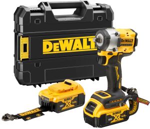 Аккумуляторный гайковерт DEWALT DCF921P2LRT, 18 В, 610 Нм, 3550 уд/мин, с 2 АКБ 5 Ач, без ЗУ, в кейсе TSTAK (DCF921P2LRT-XJ)