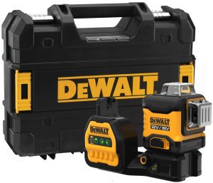 Аккумуляторный лазерный нивелир DEWALT DCE089NG18, 12/18 В, зеленый луч, 35 м, без АКБ и ЗУ, в кейсе TSTAK (DCE089NG18-XJ)
