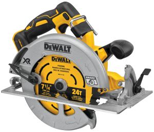 Аккумуляторная дисковая пила DEWALT DCS574B, 20/60 В, 184 мм, 5500 об/мин, без АКБ и ЗУ (DCS574B-XJ)