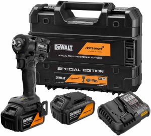 Аккумуляторный гайковерт DEWALT McLaren Limited Edition DCF92MP2T, 18 В, 610 Нм, 3550 уд/мин, с 2 АКБ 5 Ач и ЗУ, в кейсе TSTAK
