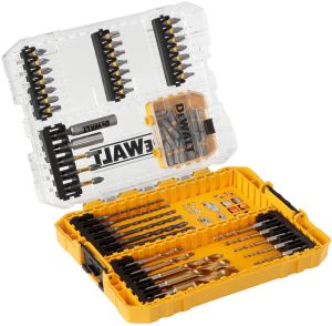 Набор бит и сверл DEWALT DWACS65, 65 шт., в кейсе