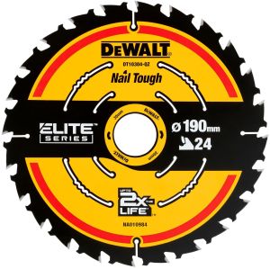 Пильный диск по дереву DEWALT DT10402, 190х30х1.65 мм, 10 шт. (DT10402-QZ-10)