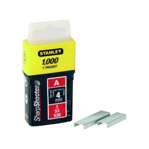 Скоба для степлера STANLEY 1-TRA202T, тип “A” 4мм Х 1000 шт.
