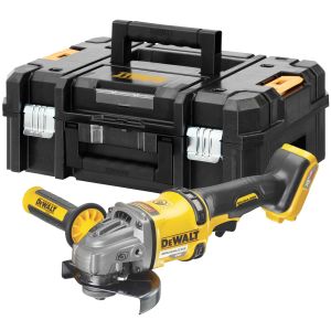 Аккумуляторная угловая шлифмашина DEWALT DCG414NT, 54 В, 125 мм, 9000 об/мин, без АКБ и ЗУ, в кейсе TSTAK (DCG414NT-XJ)