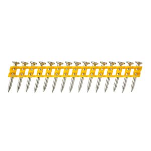 Гвозди DEWALT DCN8901040, для DCN890 по бетону, (Желтые) 2.6 x 40, оцинкованные, 1005 шт./пачка