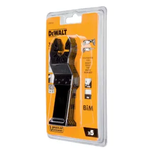 Погружное пильное полотно DEWALT DT20723, биметаллическое 43 x 30 мм, 5 шт. для DT20701