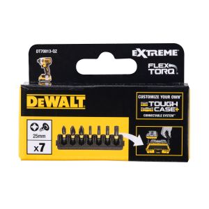 Набор бит DEWALT DT70813, PZ/Torx, 25 мм, 7 шт. (DT70813-QZ)