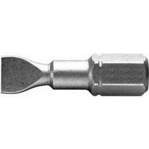 Биты, прямой шлиц DEWALT DT7107, 6.5 x 25 мм, 5 шт.