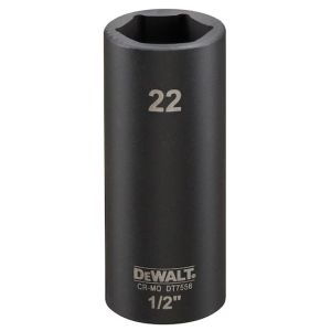 Ударная торцевая головка DeWALT DT7556, 22 мм, 1/2"