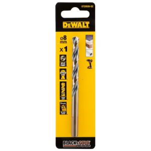 Сверло по металлу DEWALT DT20526, 8x75x117 мм, 1 шт. (DT20526-QZ)