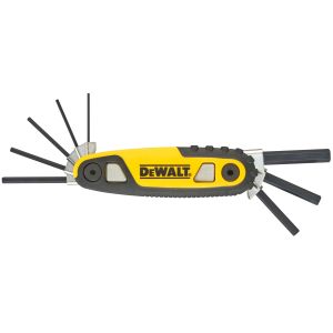 Набор шестигранных ключей DEWALT DWHT0-70263, 1.5-8 мм, 8 шт.