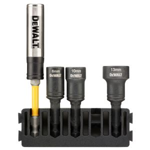 Набор торцевых головок с держателем DEWALT, 3 шт., DT70827