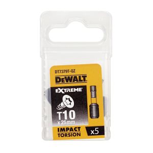 Биты DEWALT DT7379T, T10 x 25 мм, 5 шт.