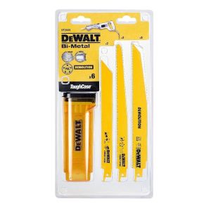 Набор полотен для сабельных пил по металлу и дереву DEWALT DT2444, 6 предметов