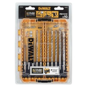 Набор буров в кейсе DEWALT DT70753, EXTREME SDS-plus 5-12мм, 10 предметов