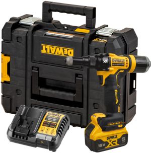 Аккумуляторный заклепочный пистолет DEWALT DCF403P1T, 18 В, c АКБ 5 Ач и ЗУ, в кейсе TSTAK (DCF403P1NT-XJ)