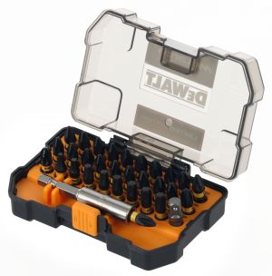 Набор бит DEWALT McLaren Limited Edition DT70901T, PH/PZ/Torx, 25 мм, 32 шт. (DT70901T-QZ)