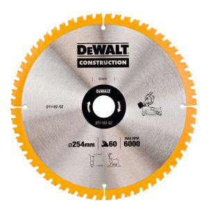 Пильный диск по дереву DEWALT DT1182, 254х30 мм (DT1182-QZ)