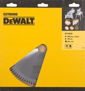Пильный диск DEWALT EXTREME WORKSHOP DT4282, 250/30 мм.
