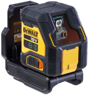 Аккумуляторный лазерный нивелир DEWALT DCLE34021N, 18 В, зеленый луч, 55 м, без АКБ и ЗУ (DCLE34021N-XJ)