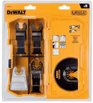 Набор насадок для мультитула DeWALT DT20715, 5 шт.