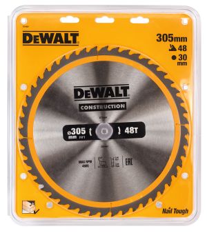 Диск пильный по дереву DEWALT CONSTRUCTION, 305х30х2 мм (DT1959-QZ)