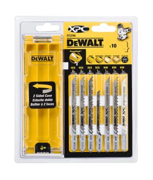 Набор пилок для лобзика по дереву DEWALT DT2296, 10 шт.