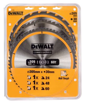 Пильный диск по дереву DEWALT DT1964, 305х30х2 мм, 3 шт. (DT1964-QZ)