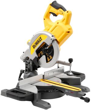 Аккумуляторная торцовочная пила DEWALT DCS777X1, 54 В, 216 мм, 6300 об/мин, с АКБ 3 Ач и ЗУ (DCS777X1N-XJ)